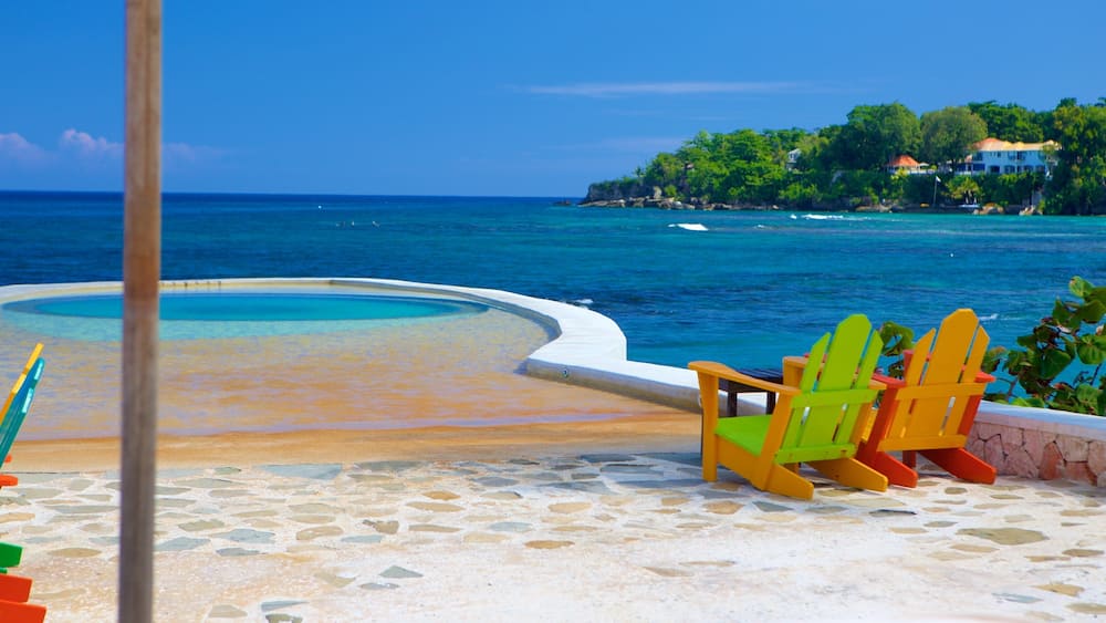 Boscobel featuring a pool and general coastal views