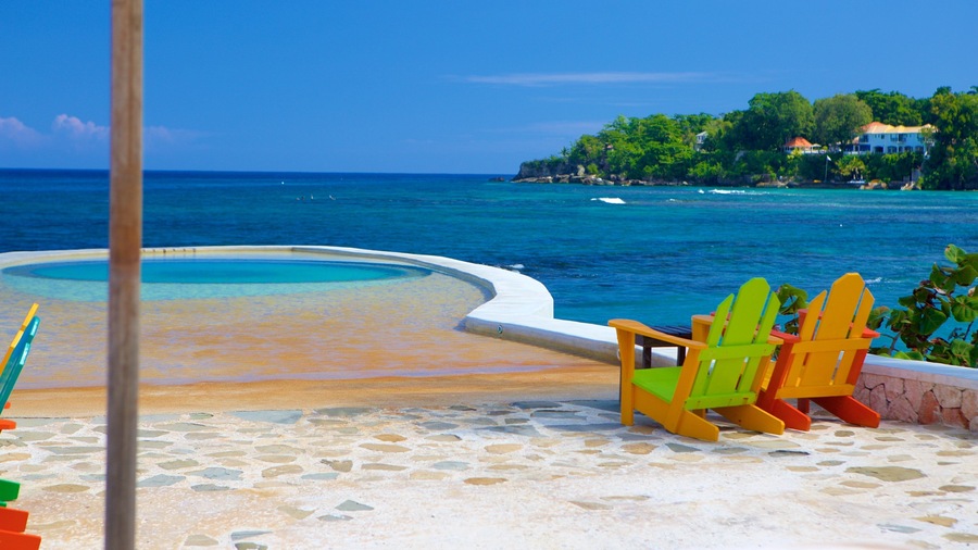 Boscobel featuring a pool and general coastal views