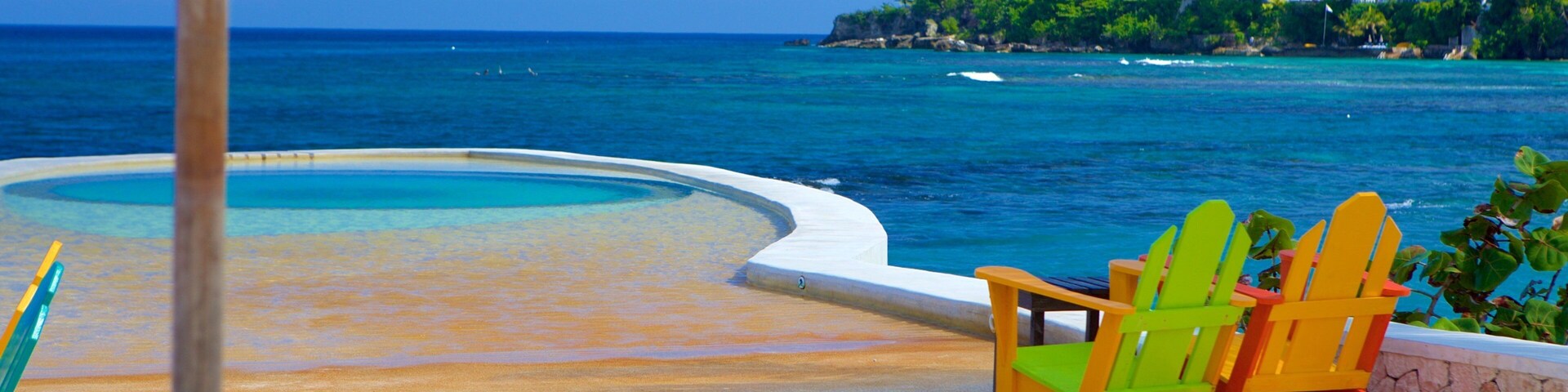 Boscobel featuring a pool and general coastal views