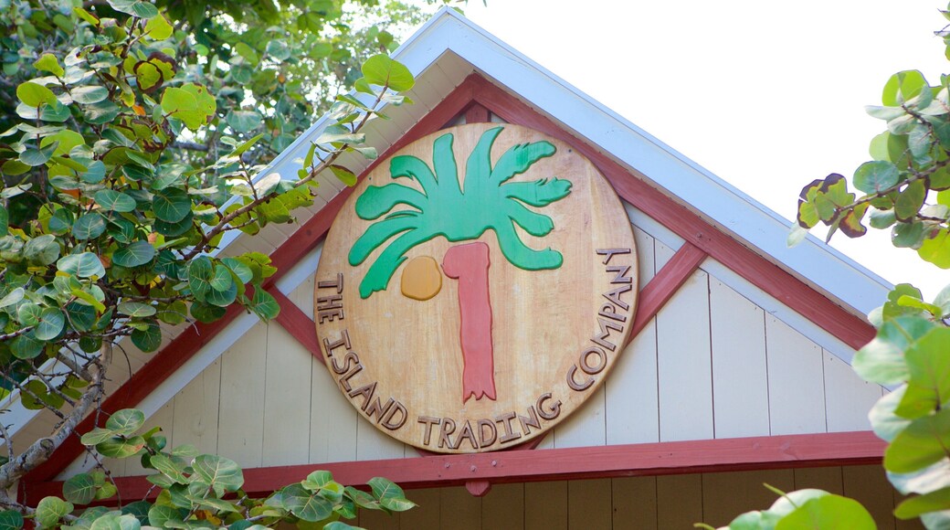 Boscobel som visar skyltar