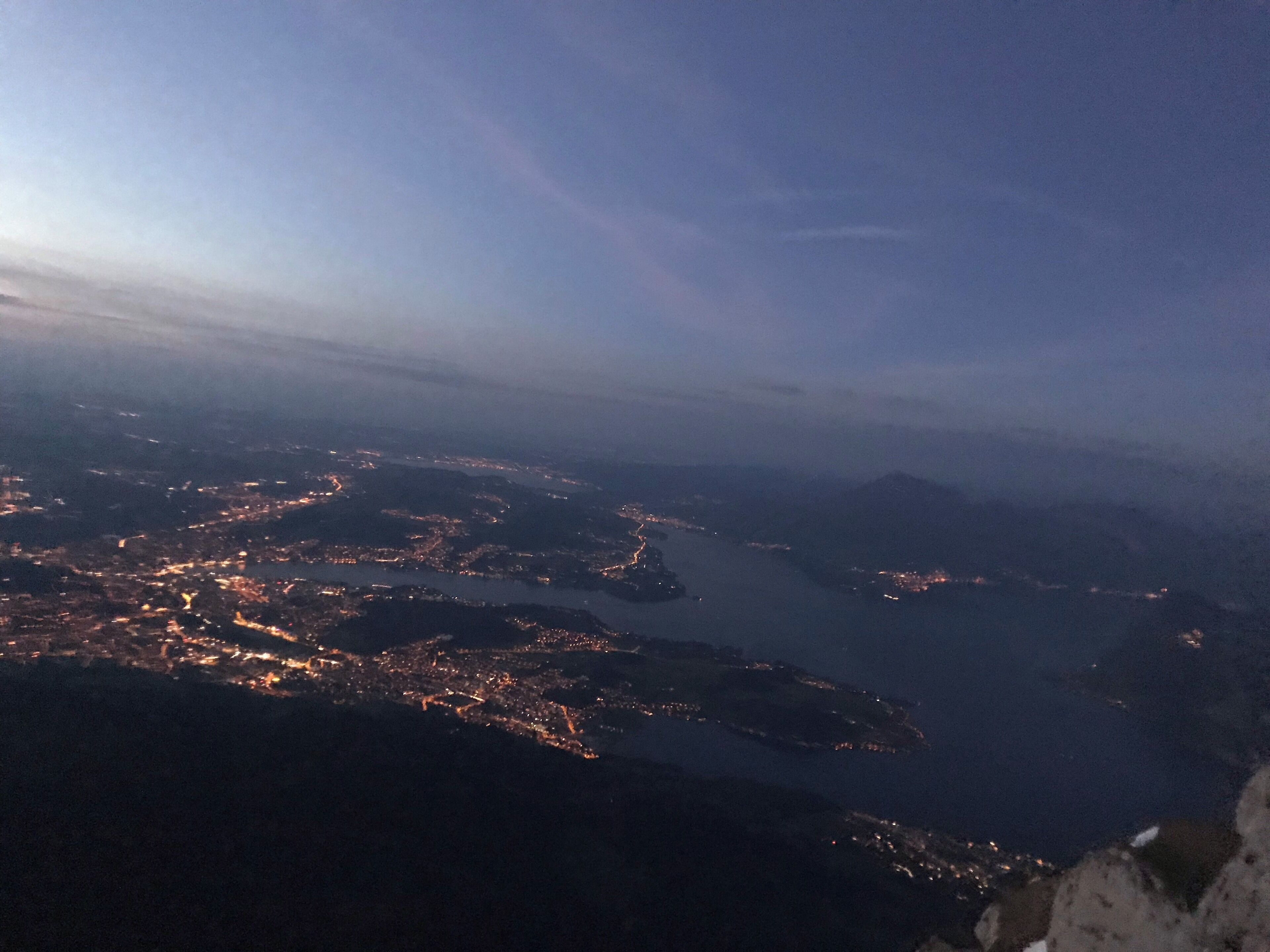 Sunset at Mt. Pilatus