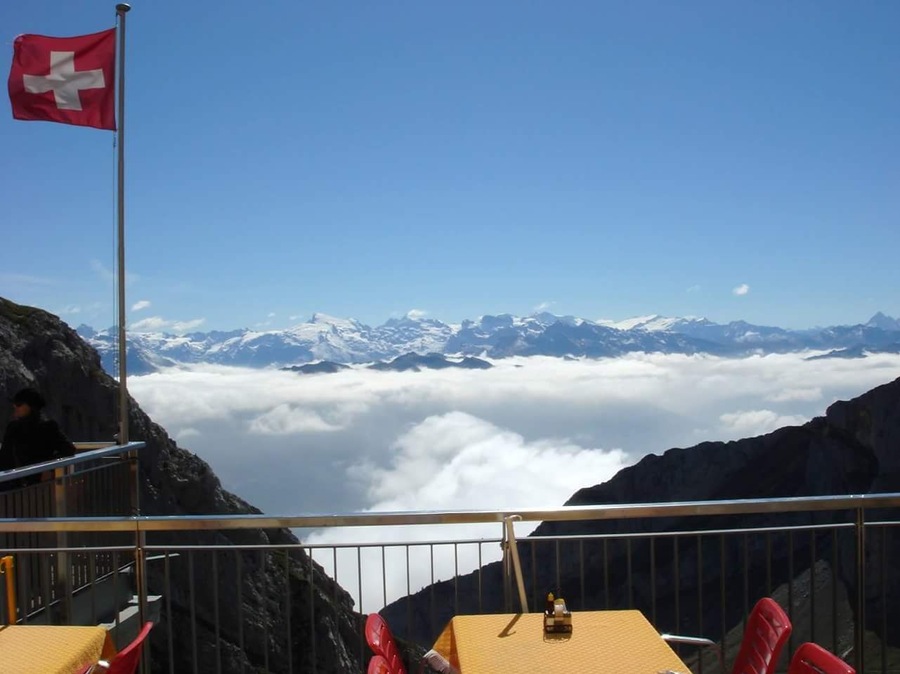 ...who wouldn't love lunch with this view! Take the gondola up to the restaurant.