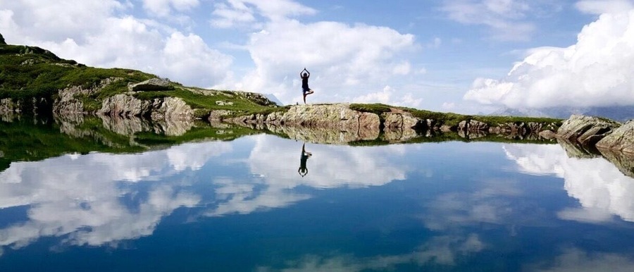 Yoga on bristensee 😄