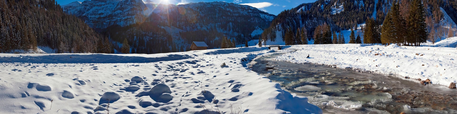 Die Taurach in der Gnadenalm