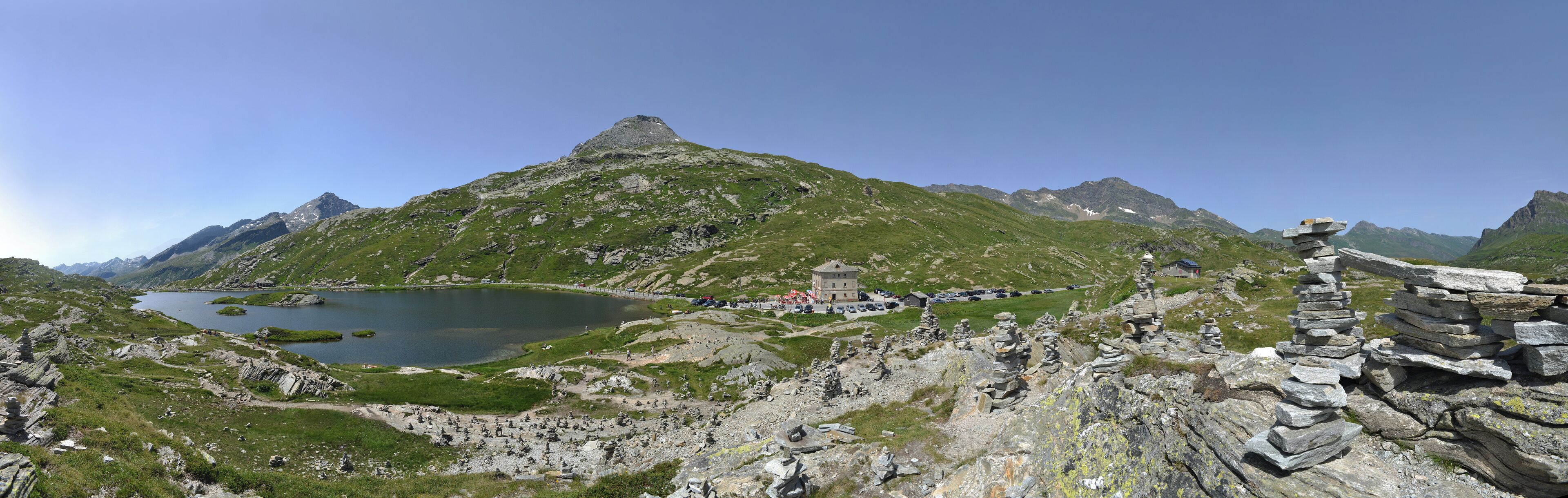 NOTE: This image is a panorama consisting of multiple frames that were merged or stitched in software. As a result, this image necessarily underwent some form of digital manipulation. These manipulations may include blending, blurring, cloning, and color and perspective adjustments. As a result of these adjustments, the image content may be slightly different than reality at the points where multiple images were combined. This manipulation is often required due to lens, perspective, and parallax distortions.