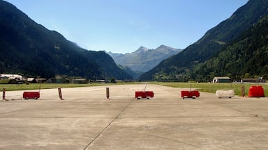 Great setting for an airfield