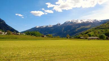 Springtime in Switzerland! Blenio consists of several villages and hamlets and offers breathtaking views. I'd say that Blenio was the most picturesque place I visited in Ticino, which is saying a lot, because there's so many beautiful places there!