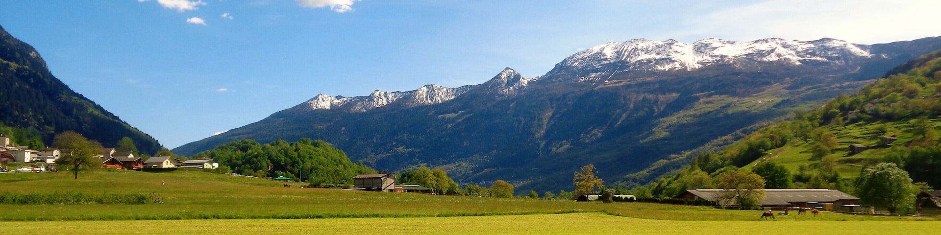 Springtime in Switzerland! Blenio consists of several villages and hamlets and offers breathtaking views. I'd say that Blenio was the most picturesque place I visited in Ticino, which is saying a lot, because there's so many beautiful places there!