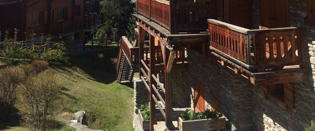 The town of Verbier, in the Swiss Alps, is usually associated with feet of snow and famous celeb spotting. But when the snow melts for Spring, it paints a different picture #SpringFun