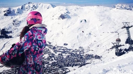 Overlooking Verbier village, I love the mountains!