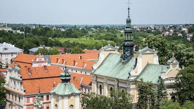 View of the town Sandomierz Poland; Shutterstock ID 662361055