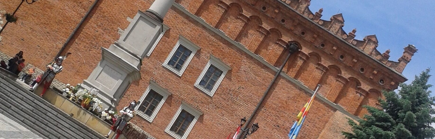 Main square in Sandomierz.