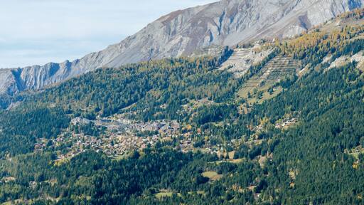 Vue sur Anzère Ayent, Suisse