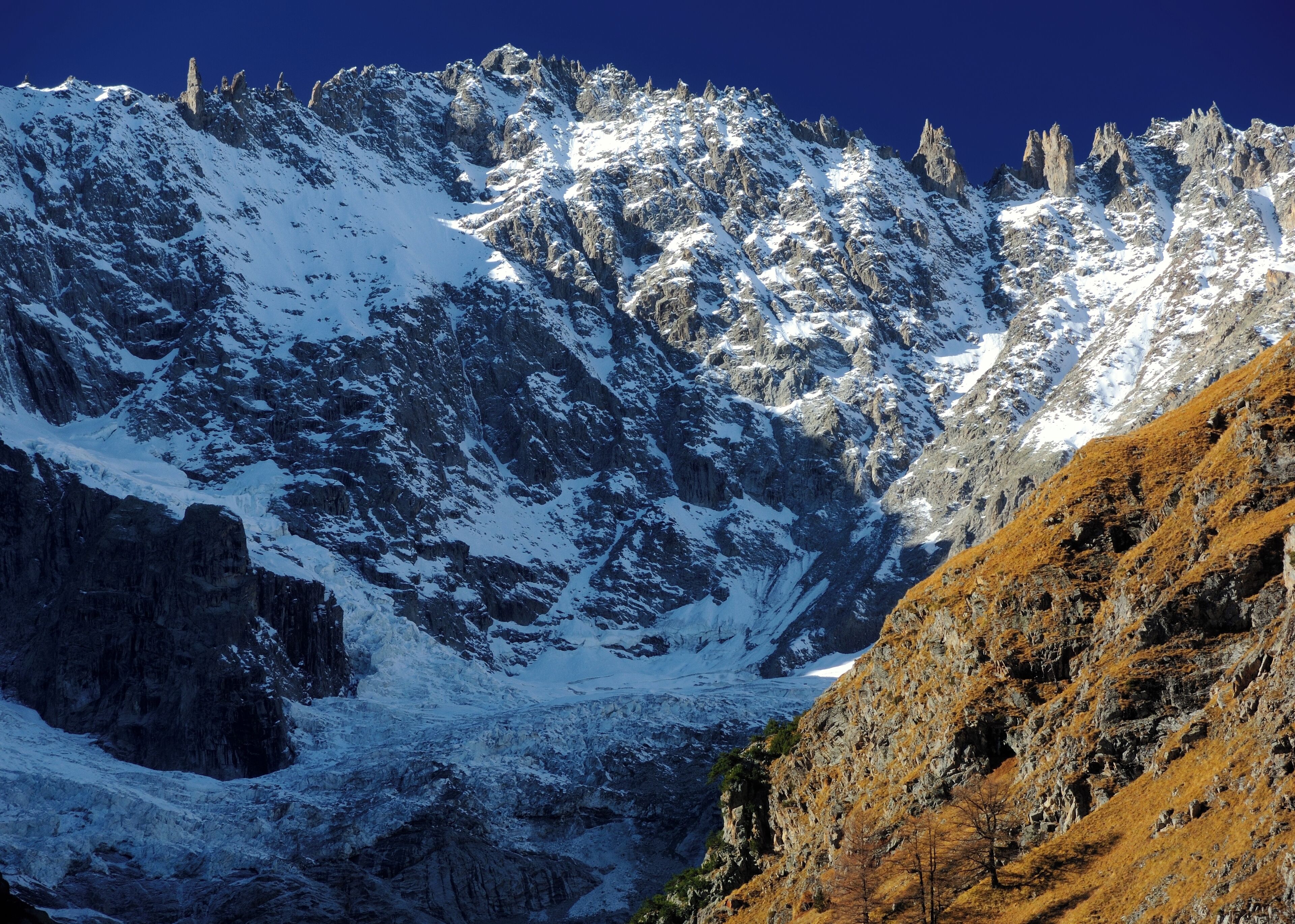 Pointe Kurz and Pointe Morin from La Fouly (Valais)