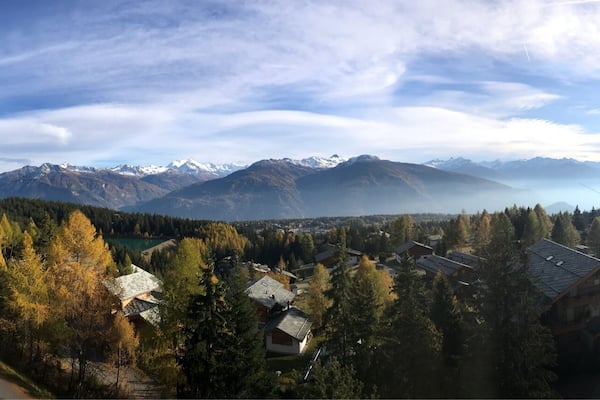 stunning view from the terrasse. Autumn 2017