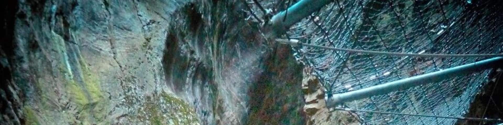 The amazing Gorges du Trient was carved into the rock of the Mont Blanc massif by the eponymous wild mountain stream. The 200 meter deep ravine is fascinating for climbers and nature lovers
Read More here:
http://imoutoftheoffice.com/the-gorges-du-trient/