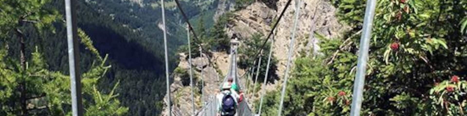 Suspension bridge anyone?
Why not try the bisse de Saviese with it's 4 suspension bridges?
A cafe at the start, another one at the opposite end - a perfect walk for those with no fear of high. Count about 1 hour each way.
#hiking #Switzerland #Valais #Bisse #Suspensionbridge #LifeatExpedia