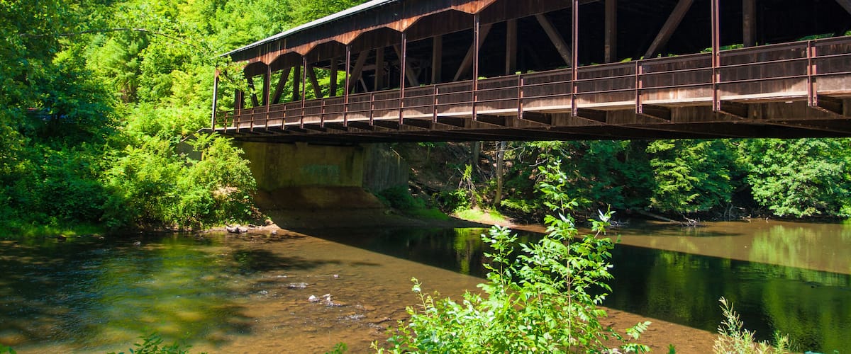 Covered Bridge, Mohican State Park, Ohio