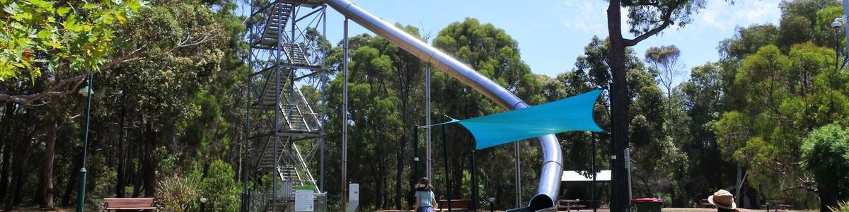 Manjimup slide the tallest playground slide in the Southern Hemisphere