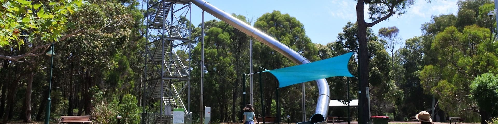 Manjimup slide the tallest playground slide in the Southern Hemisphere