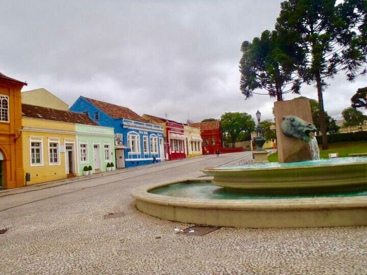 Colourful houses 