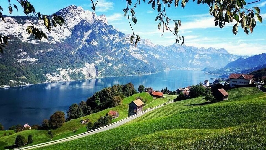 Gorgeous day for a hike, loved every minute! Lake Walensee is absolutely stunning! #adventure #adventurephotocontest