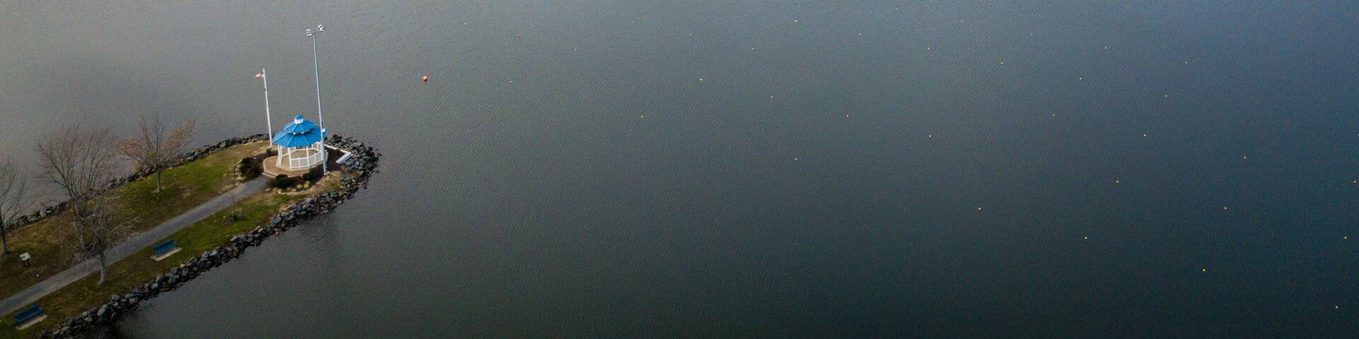 Aerial of Mercer County Park