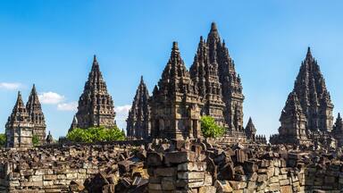 Prambanan temple in Yogyakarta