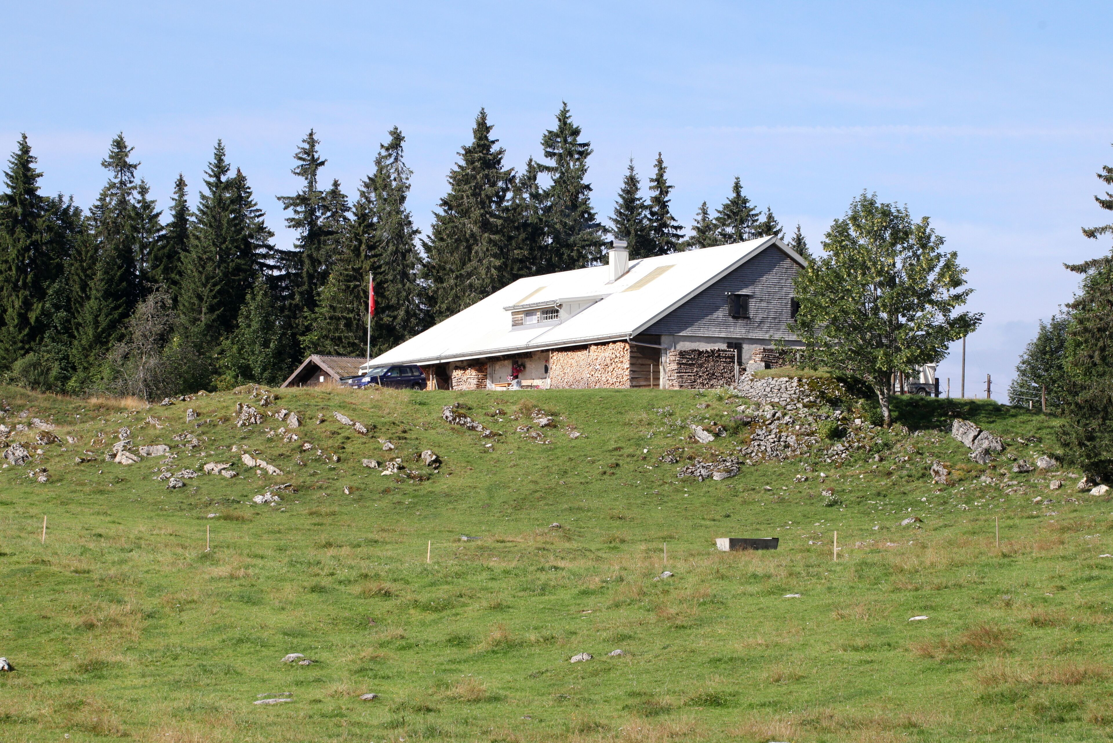 Ferme du Cerney au Brassus (VD).