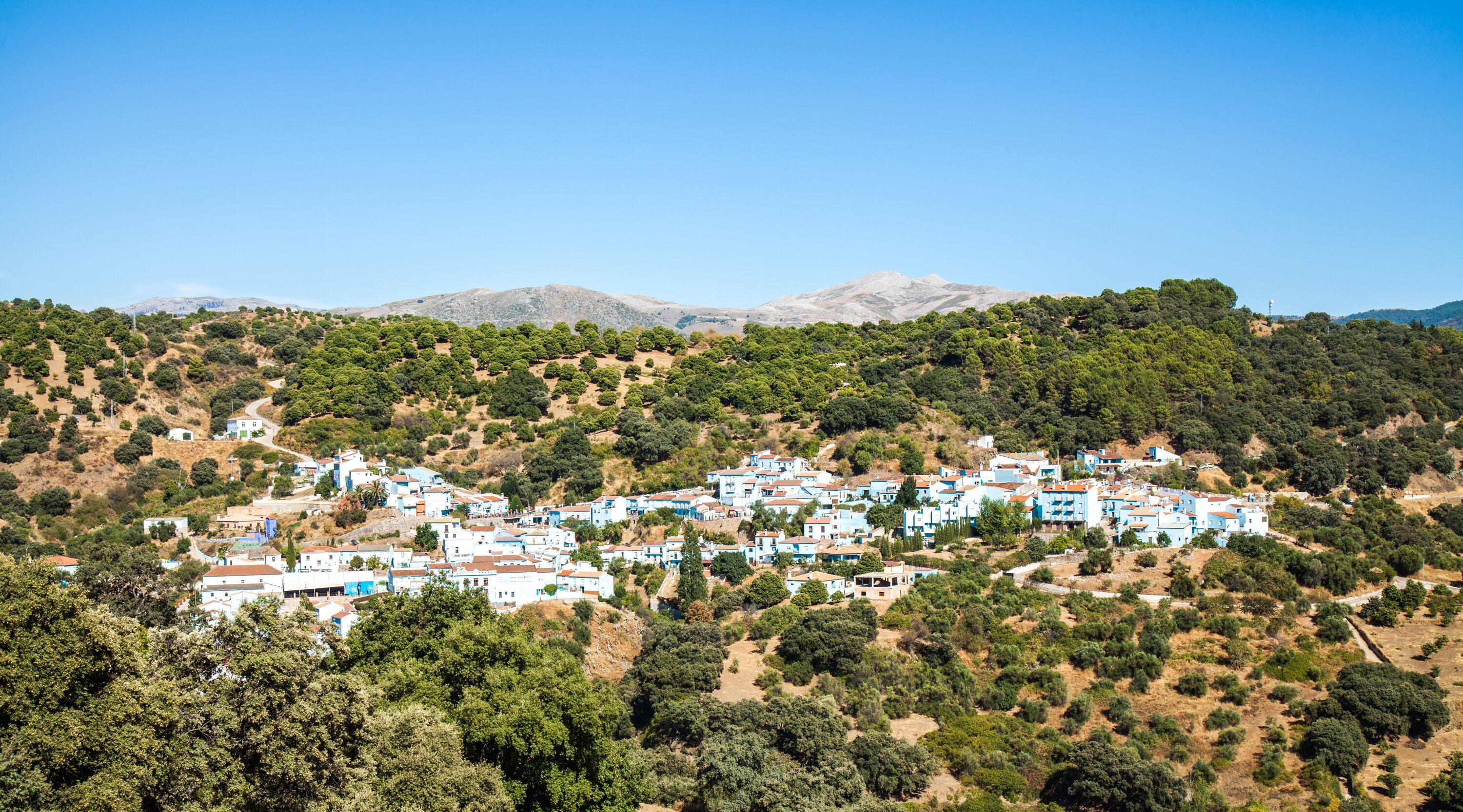 Júzcar, pueblo pitufo