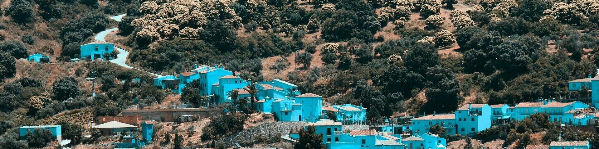 The Smurf Town, the only in the world.
Andalucía is known for its white villages but in 2011 buildings in Juzcar (including the church and gravestones) were painted smurf-blue by Sony Pictures to celebrate the premiere of the Smurfs movie.
#travel #spain