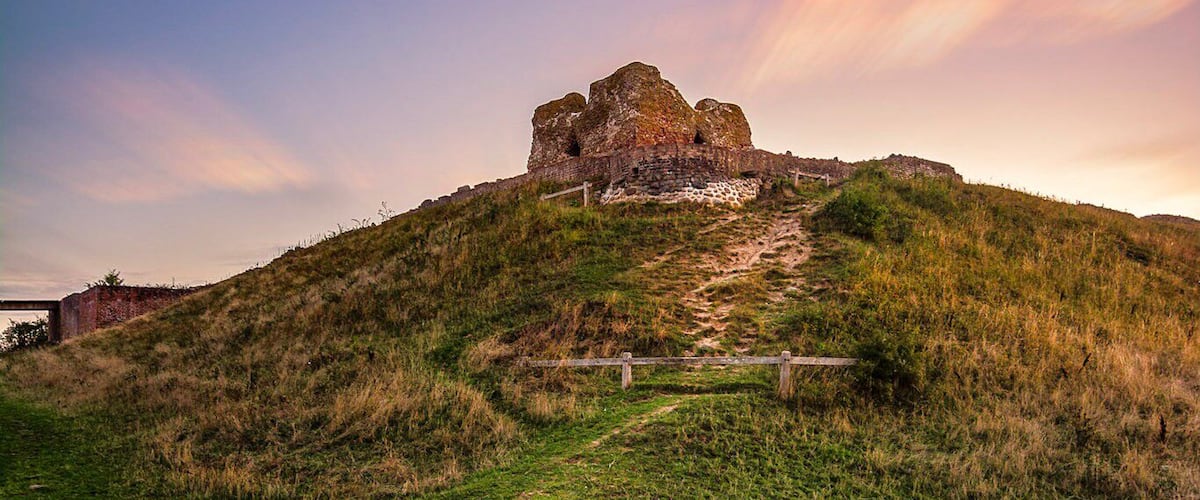 The ruins of Kalø castle