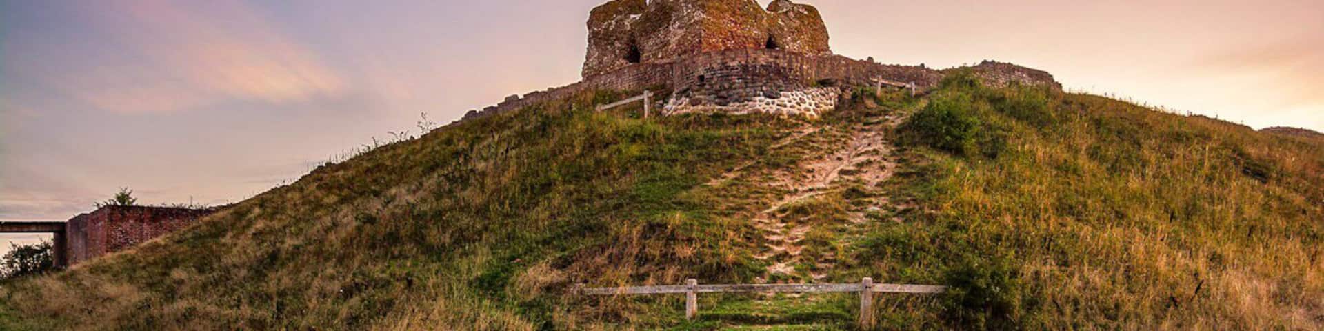 The ruins of KalĂž castle