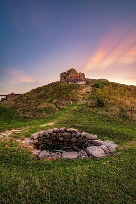 The ruins of Kalø castle