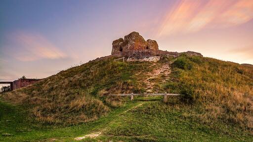 The ruins of Kalø castle