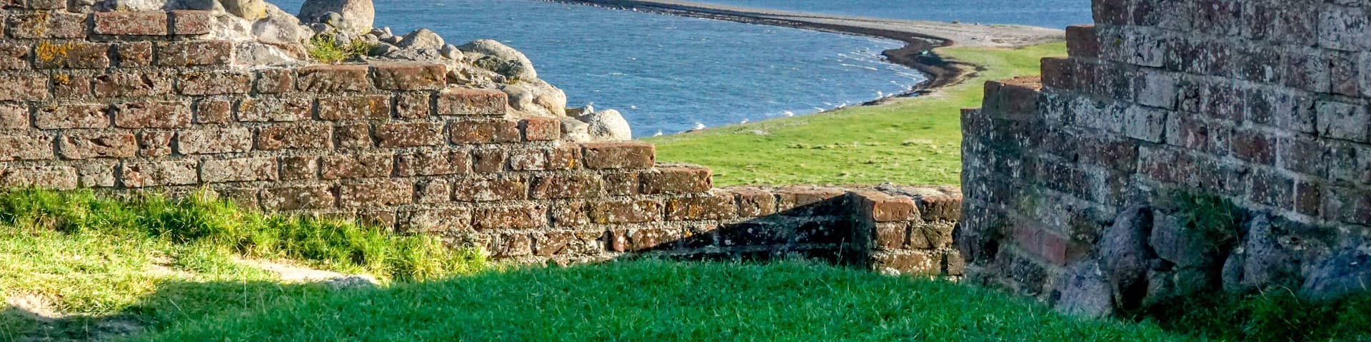 A wonderful ruin in a beautiful area.