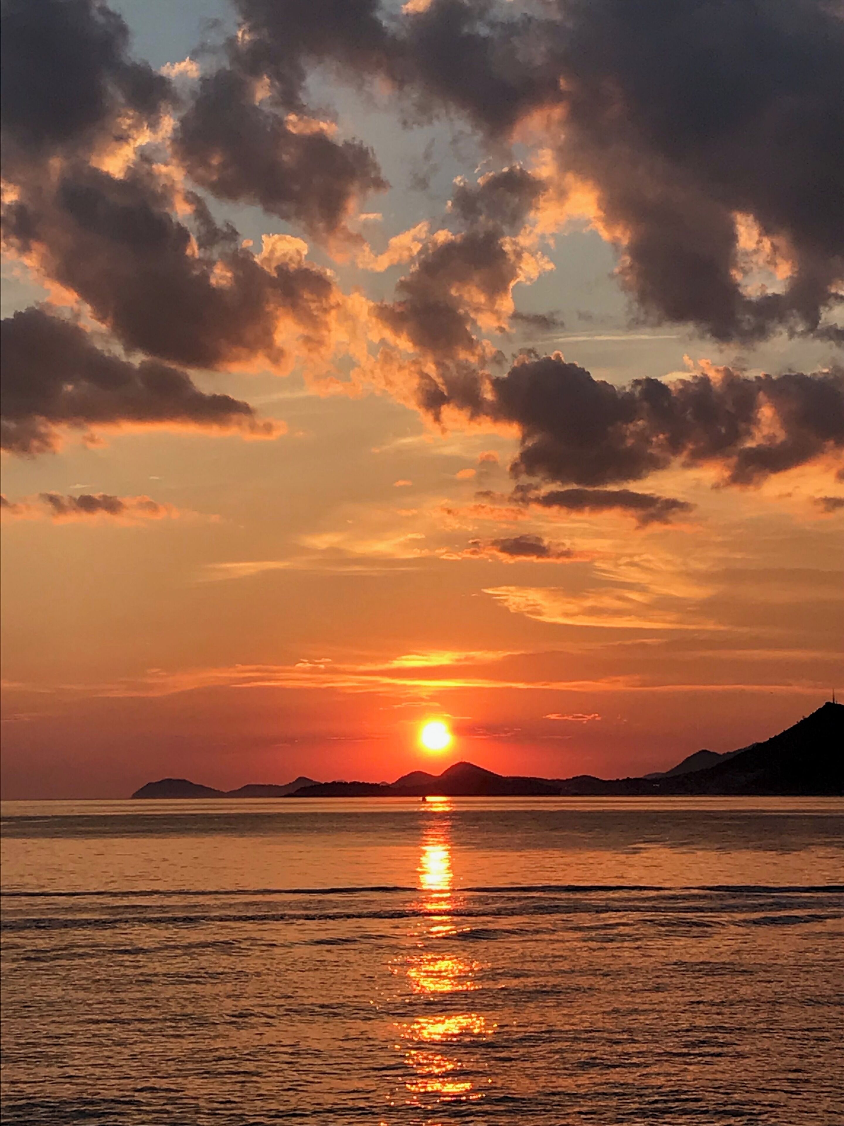 Beautiful sunsets in Croatia