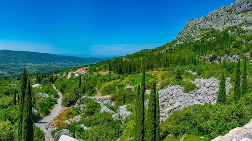 Croatian countryside near Sokol fortress