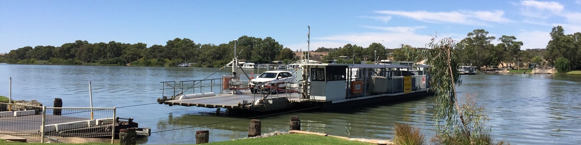 What a beautiful day- Mannum riverfront!