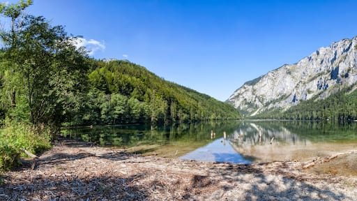 Lake Leopoldsteiner near Eisenerz in Styria, Austria