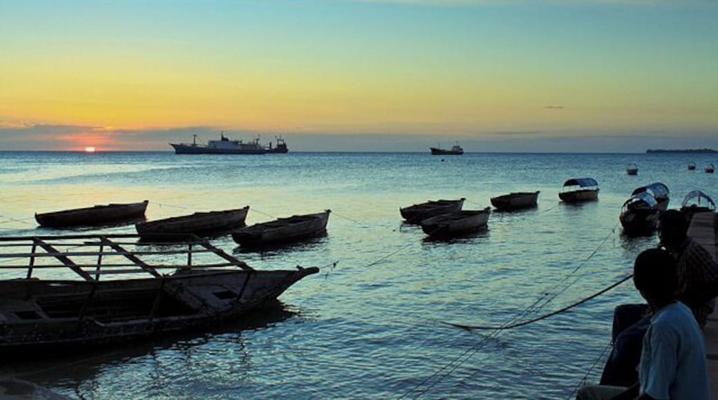 Stone Town is a great place to roam and see a side of Africa that is seldom seen. A place where cultures have mixed and co-exist. It is somewhat in decay and not very well kept, but it is extremely interesting to visit the sights and experience Stone Town while looking for souvenirs and just observing the Swahili culture and Zanzibar architecture.
Amazing sunsets by the harbour! #GoldenHour #blue