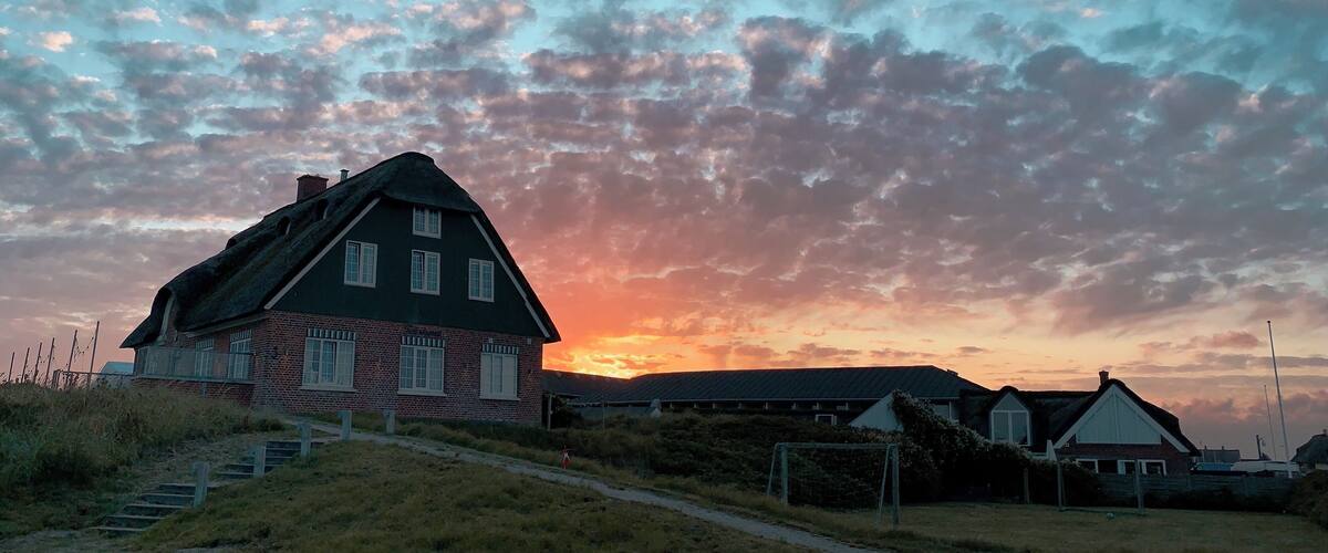 Cozy evening in the summer house in FanĂž.