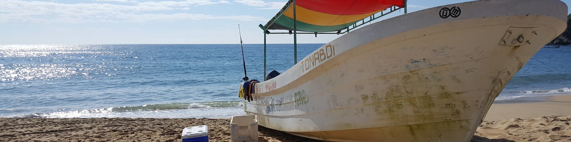 Cool little town next to the sea in Mexico. Very chilled out, not over touristy at all. Great sea life and beach (and we are not beach people!) Lots of dolphins and jumping sea rays on our boat trip.