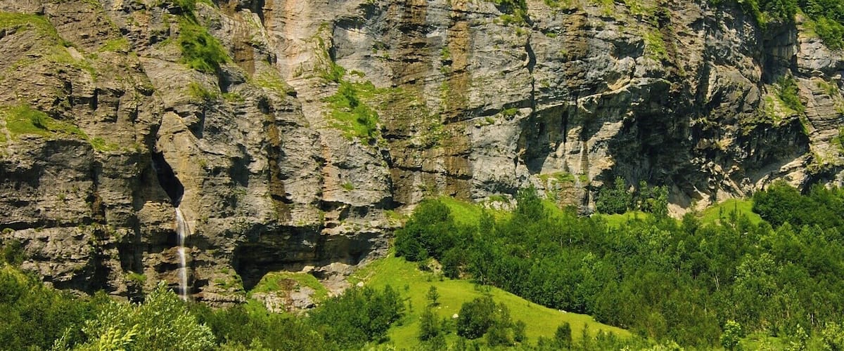Randonnée dans la vallée de Sixt-Fer-à-Cheval.