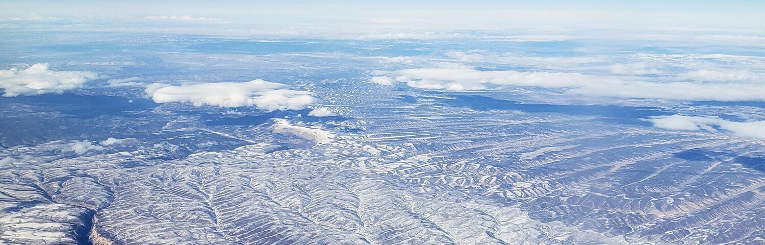 View from my flight from Aspen to Seattle. My version of inflight entertainment.  #LifeAtExpediaGroup