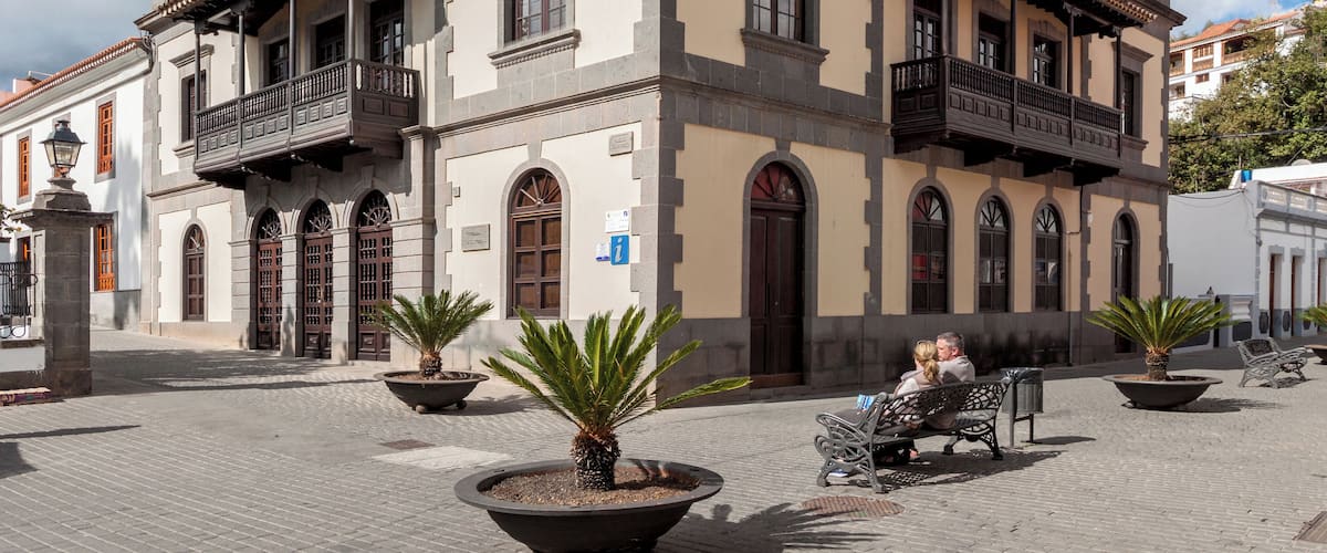 Townhall of Teror, Gran Canaria, Canary Islands, Spain.
