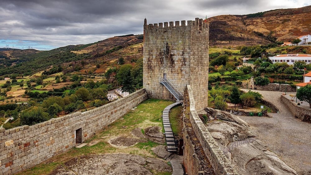 This is what it's left of this once important castle.