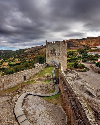 This is what it's left of this once important castle.