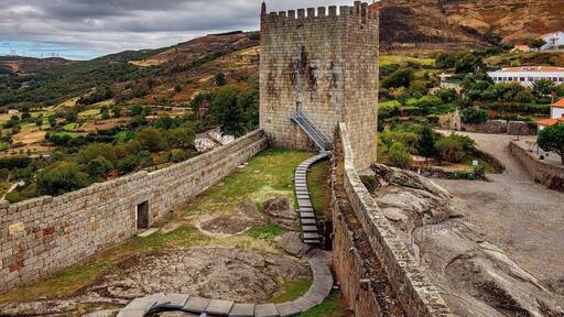 This is what it's left of this once important castle.