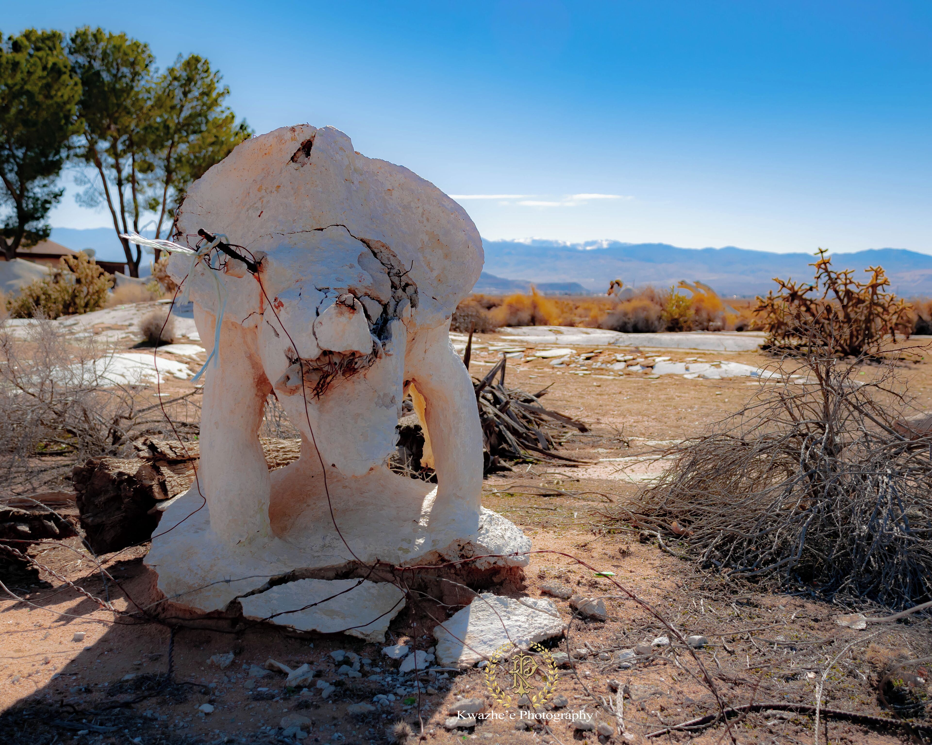 2020 of Jan 24th - Concrete Dinosaurs, Apple Valley, California